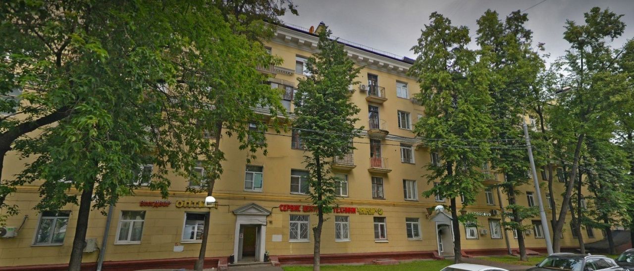 фасад дома, здание по адресу г Москва, ул Коминтерна, д 13/4